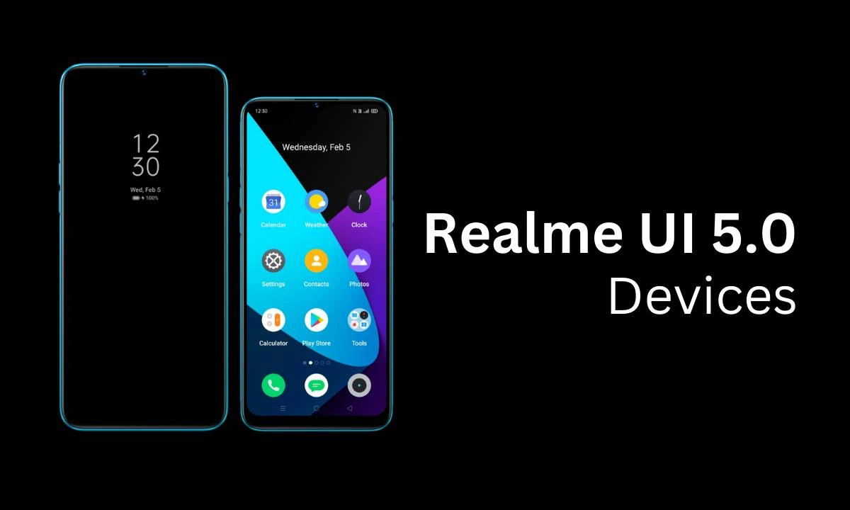 Realme UI 5.0 Devices