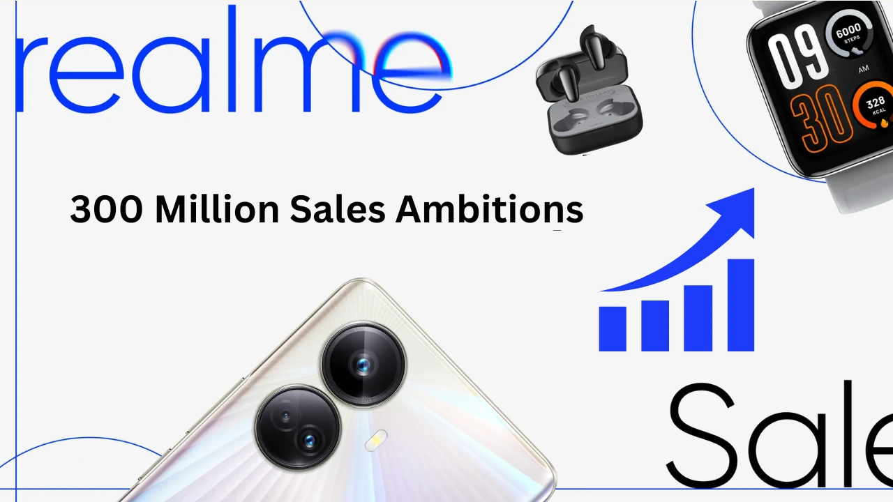 Realme 300 Million Sales Ambitions