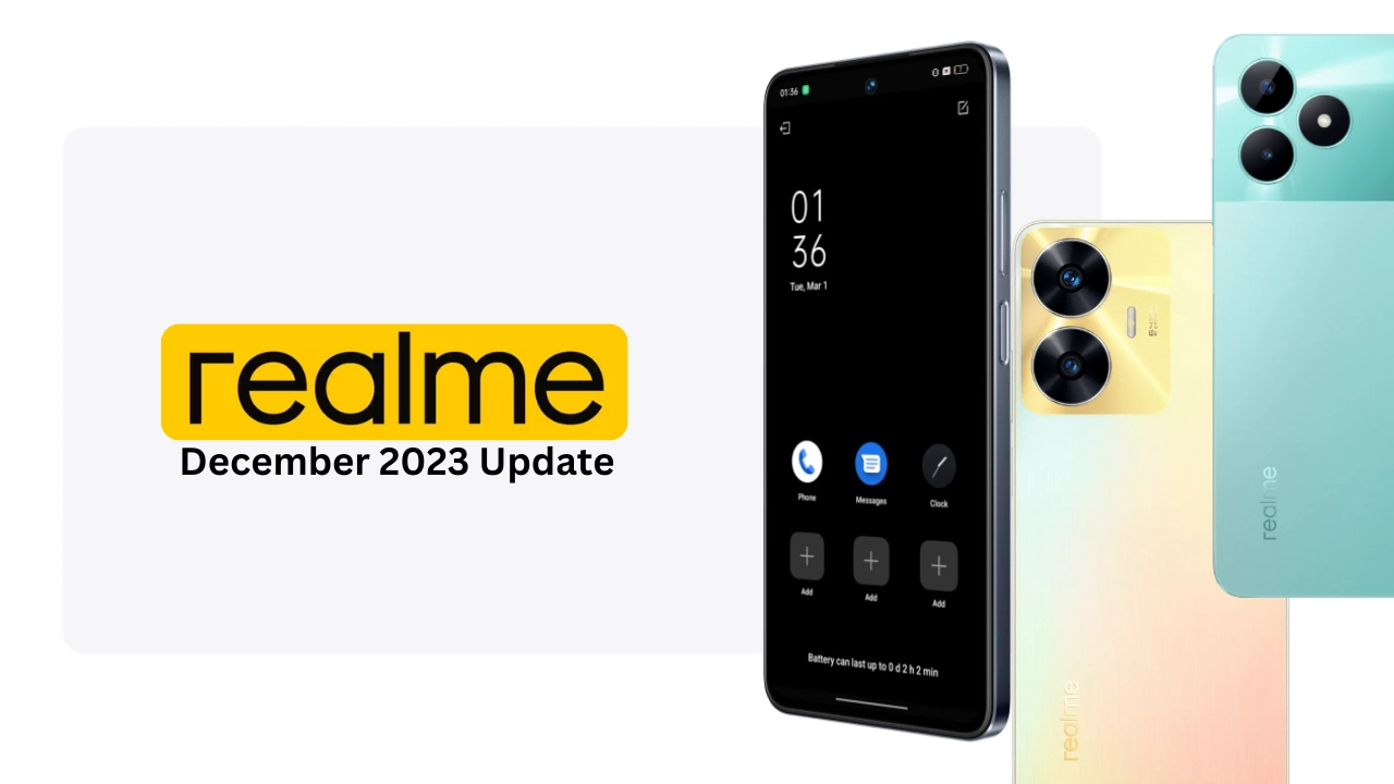 Realme Devices Get December 2023 Security Patch 