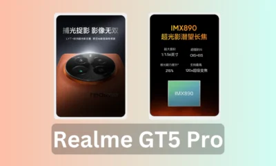 Realme GT 5 Pro Sony LYT - 808 Primary Sensor