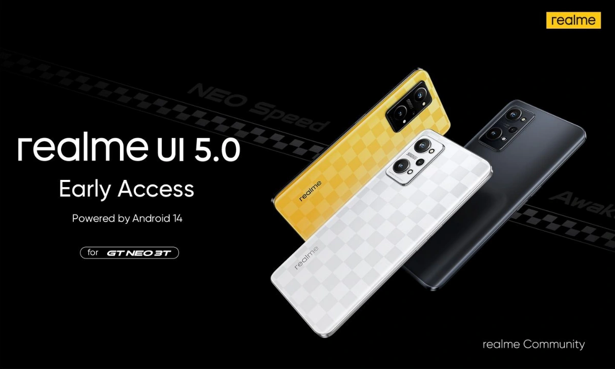 Realme UI 5.0 Early Access Realme GT NEO