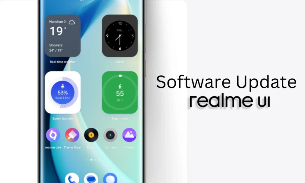 Realme ui Software Update