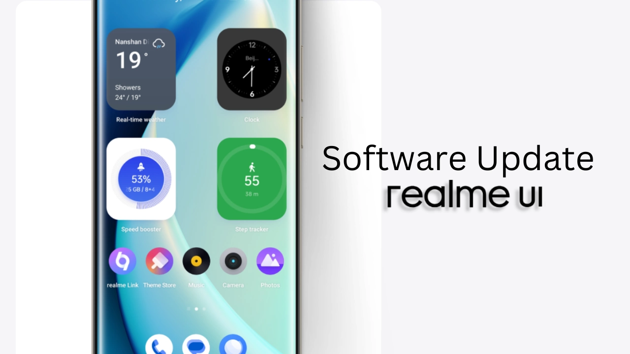 Realme ui Software Update