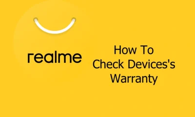 Realme warranty check