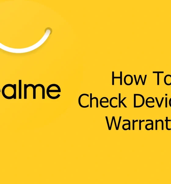 Realme warranty check