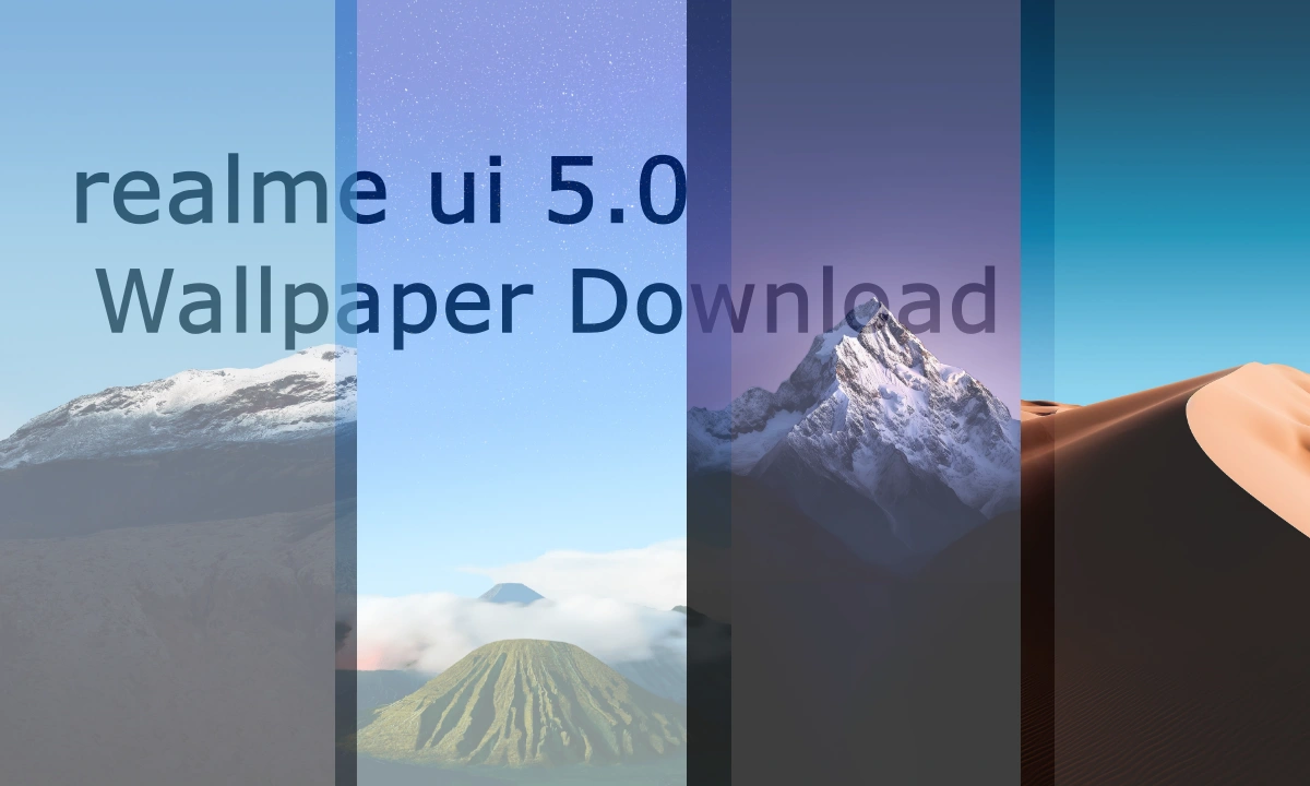 realme ui 5.0 wallpaper