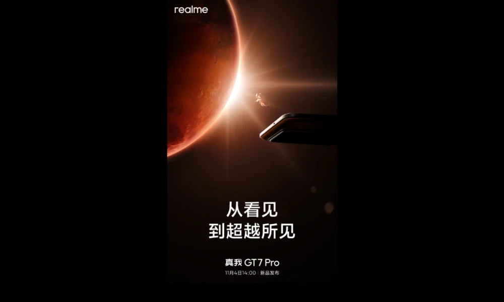 Realme GT 7 Pro Launch Date Officially